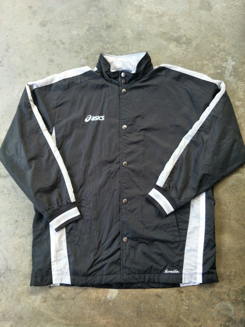 Asics push button jacket, Men's Fashion, Coats, Jackets and Outerwear