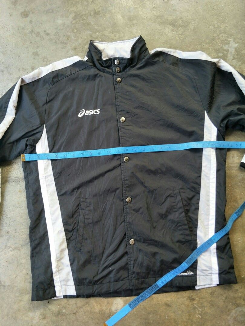 Asics push button jacket, Men's Fashion, Coats, Jackets and Outerwear