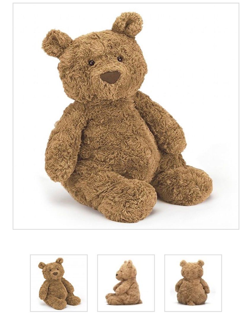 Authentic jellycat huge bartholomew bear, Hobbies & Toys, Toys & Games ...