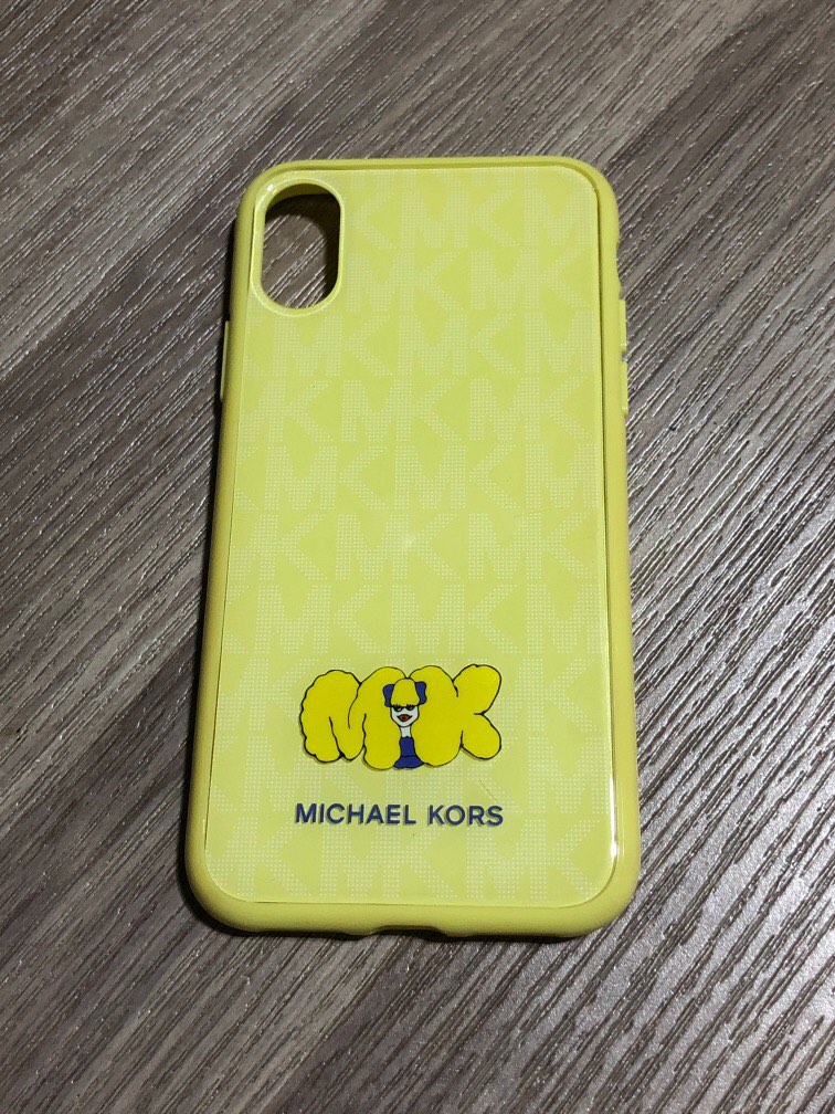 Authentic Michael Kors Iphone X casing, Mobile Phones & Gadgets, Mobile &  Gadget Accessories, Cases & Sleeves on Carousell