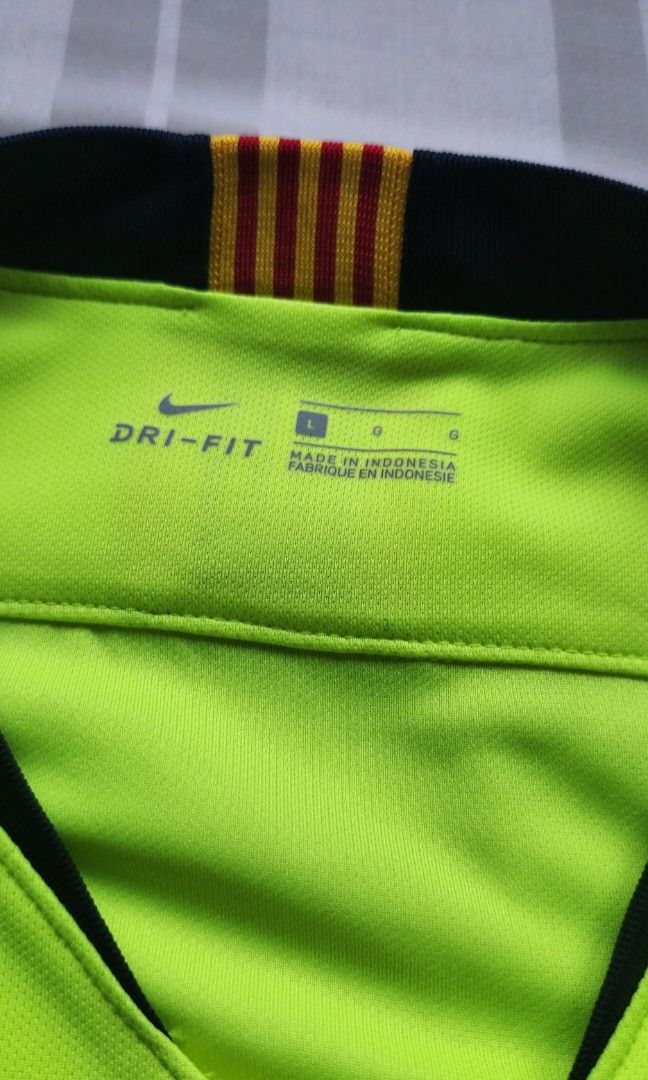 Authentic Nike men fc barcelona, Men's Fashion, Activewear on Carousell