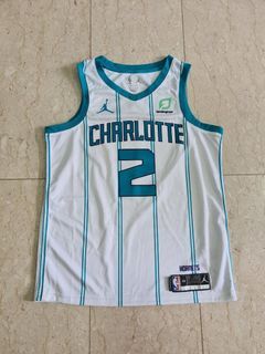 Jordan Nike LaMelo Ball 2021/2022 City Swingman Jersey Charlotte Hornets Sz  44 M