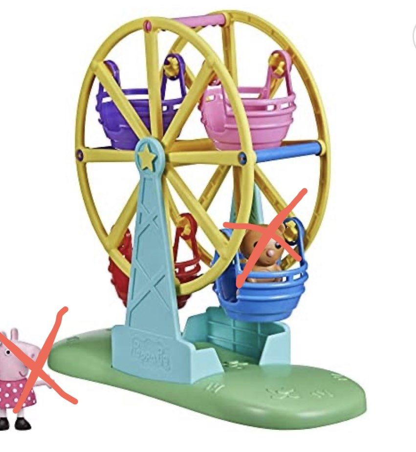 Peppa pig big hotsell wheel