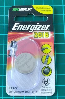 Bateri jam Energizer CR2016 3V