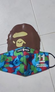 Bathing ape Singapore mask..used  in good condition