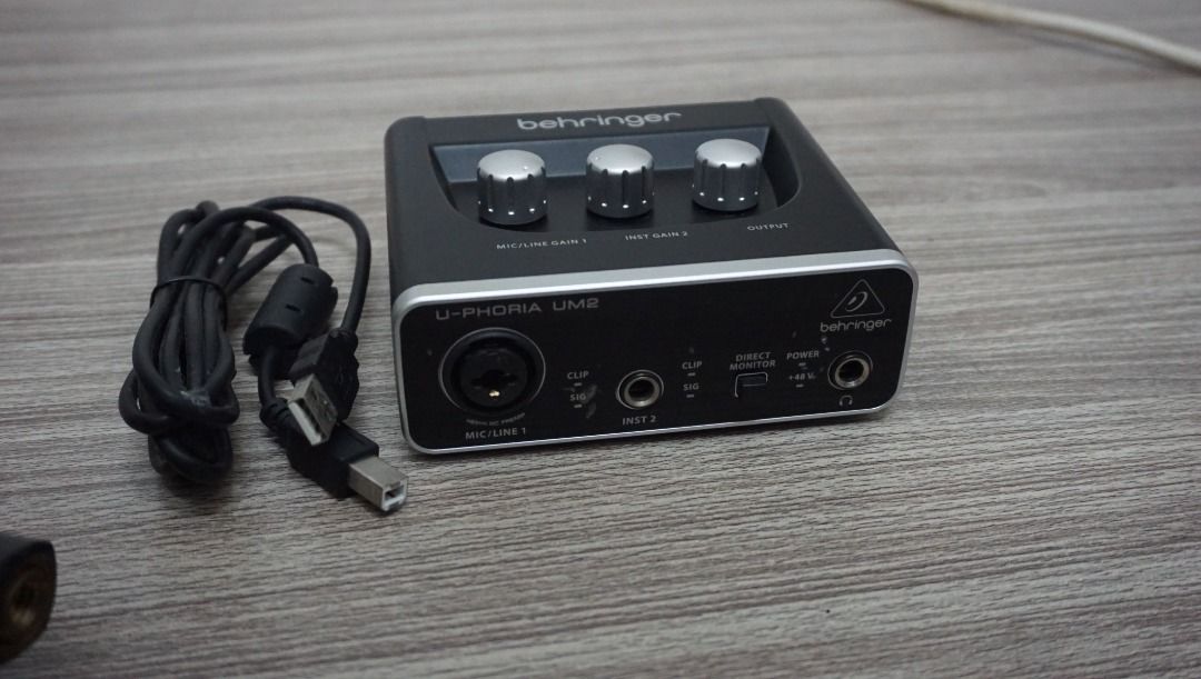 Behringer UPHORIA Home Studio Recording Interface, Audio, Voice