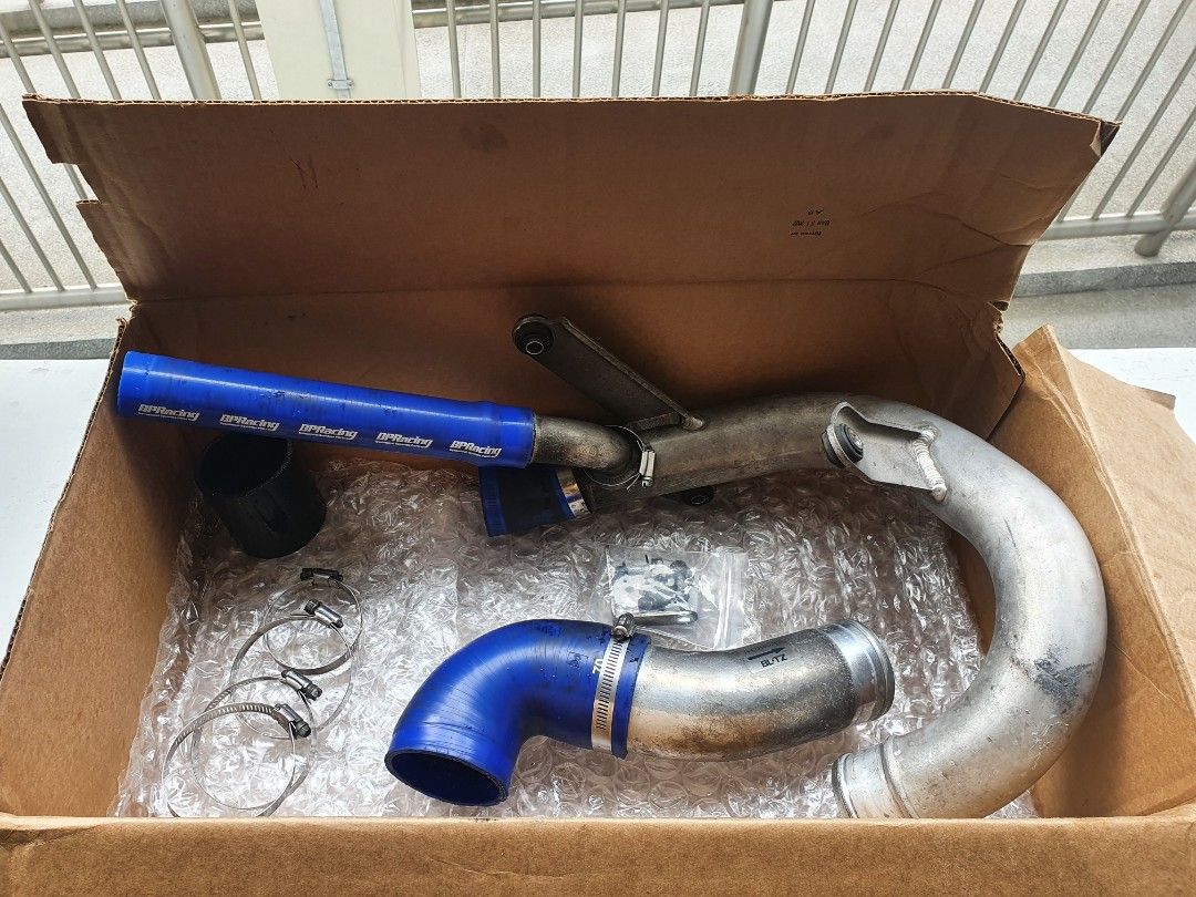 Blitz Lower Intercooler Pipes for EVO X, Car Accessories, Accessories