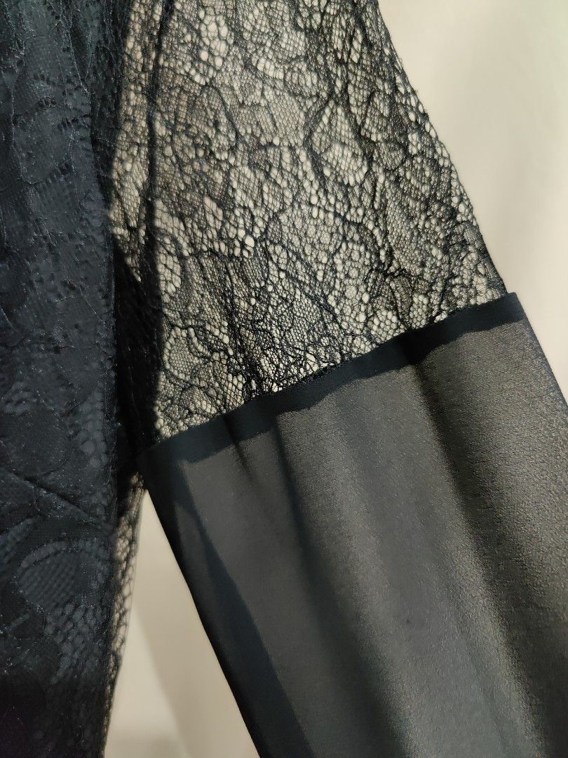 BN BCBGeneration Black Lace Maxi Dress Women s Fashion Dresses