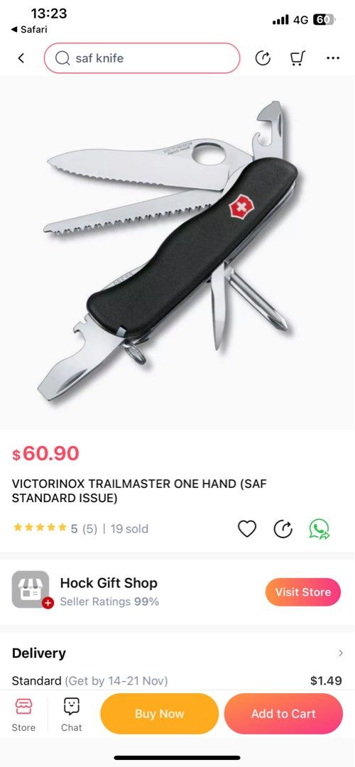 Buy sale victorinox knife