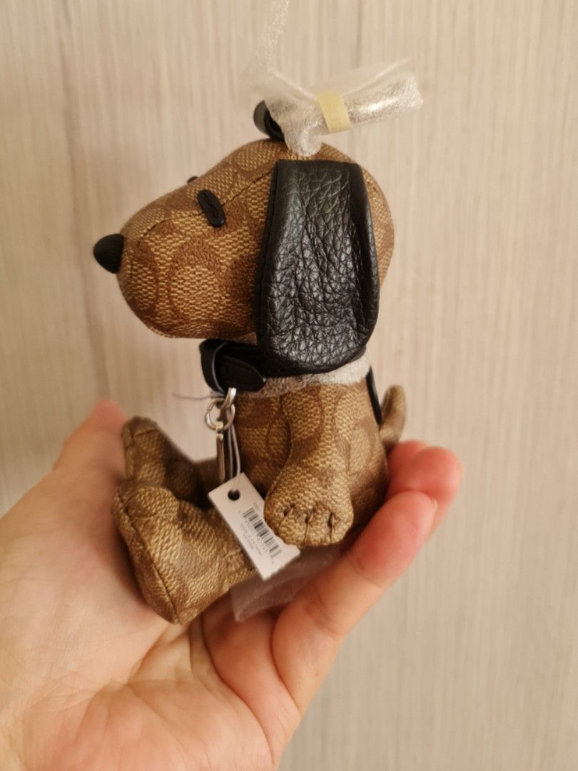Coach dachshund bag charm on sale