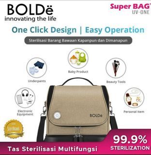 BOLDE UV Sterilizer Bag 99% killed Virus & Bacteria