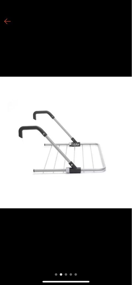 BRABANTIA Hanging Drying Rack 4.5 mtr Metallic Grey, Furniture & Home