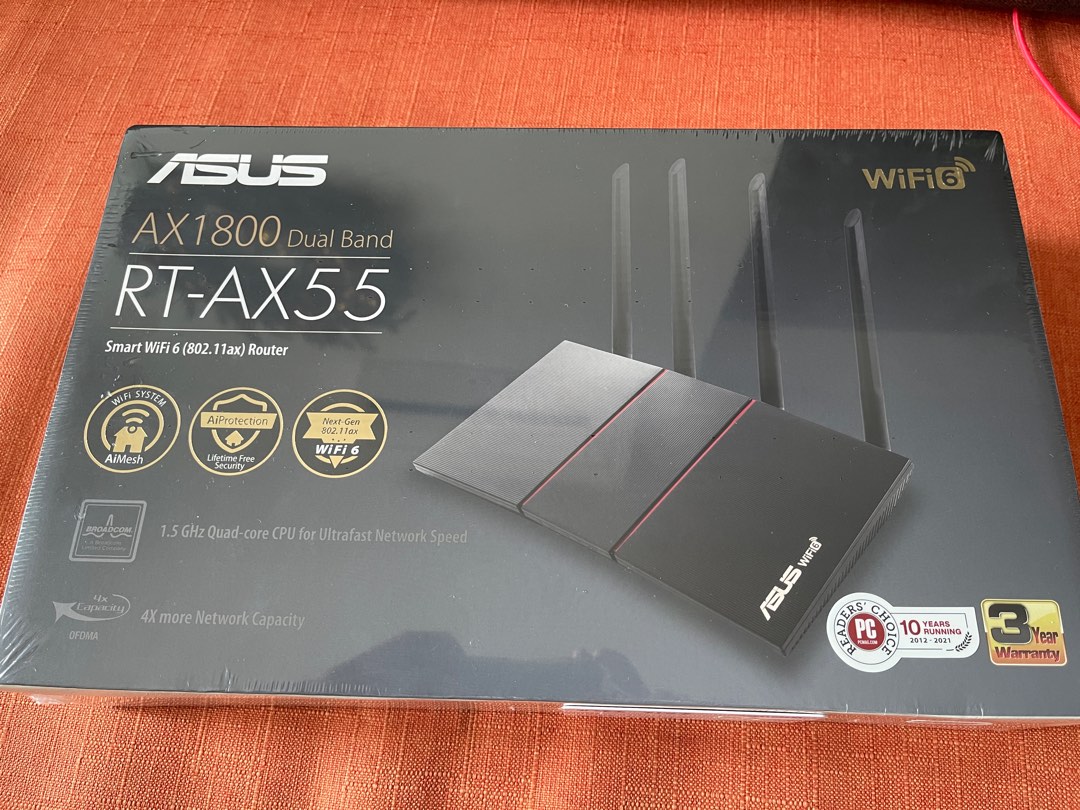 Asus RT-AX55 Router, Computers & Tech, Parts & Accessories, Networking ...