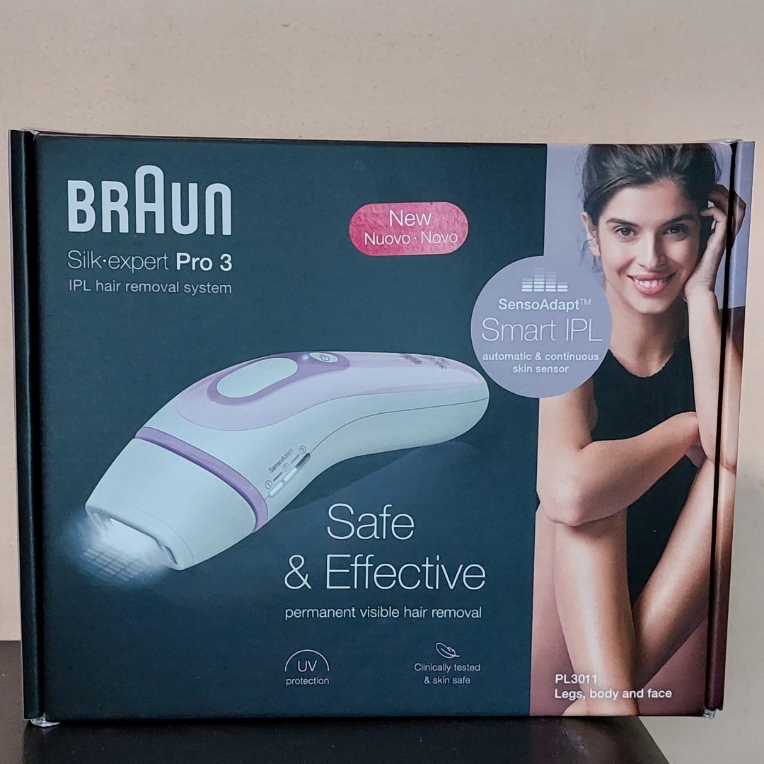 Braun IPL Hair removal Pro 3, Beauty & Personal Care, Bath & Body, Hair