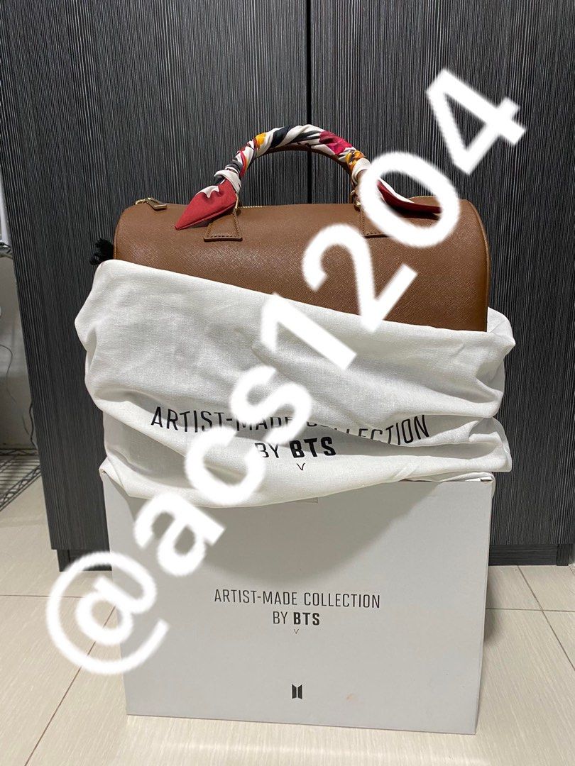 BTS V MUTE BOSTON BAG, Hobbies & Toys, Memorabilia & Collectibles, K ...