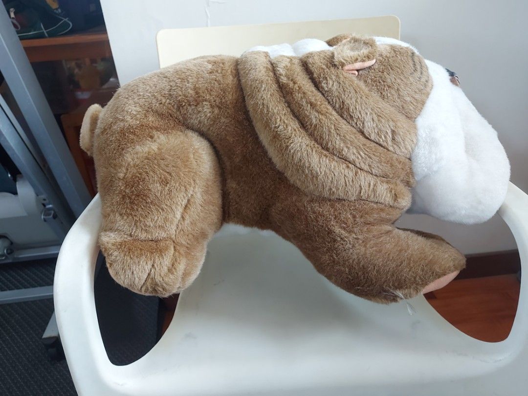 Bull Dog Plush Stuffed Toy (Category: Plushies & Soft Toys) located in Makati City. Submitted by csupply (Listing ID 1196408854, Image 3). Description: Location: Makati Shipping: Tru Grab or Lalamove or LBC Buyer's Expense Meet Up: Mon to Sat: Circuit Makati Sun: Century City Mall Deposit to: BDO or BPI or UB GCash Maya.