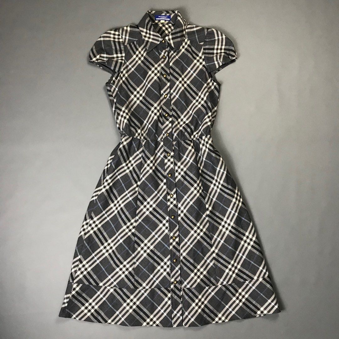 Burberry - Blue Label Plaid Dress, Women's Fashion, Dresses & Sets, Dresses  on Carousell