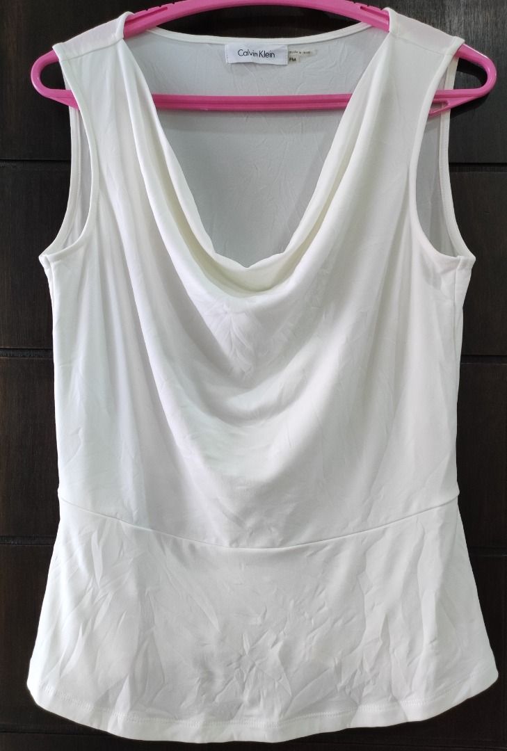 Calvin klein store women's sleeveless top