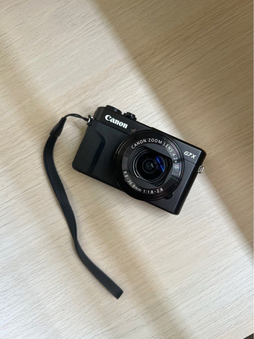 Canon G7X Mark II Point & Shoot Camera, Photography, Cameras on Carousell