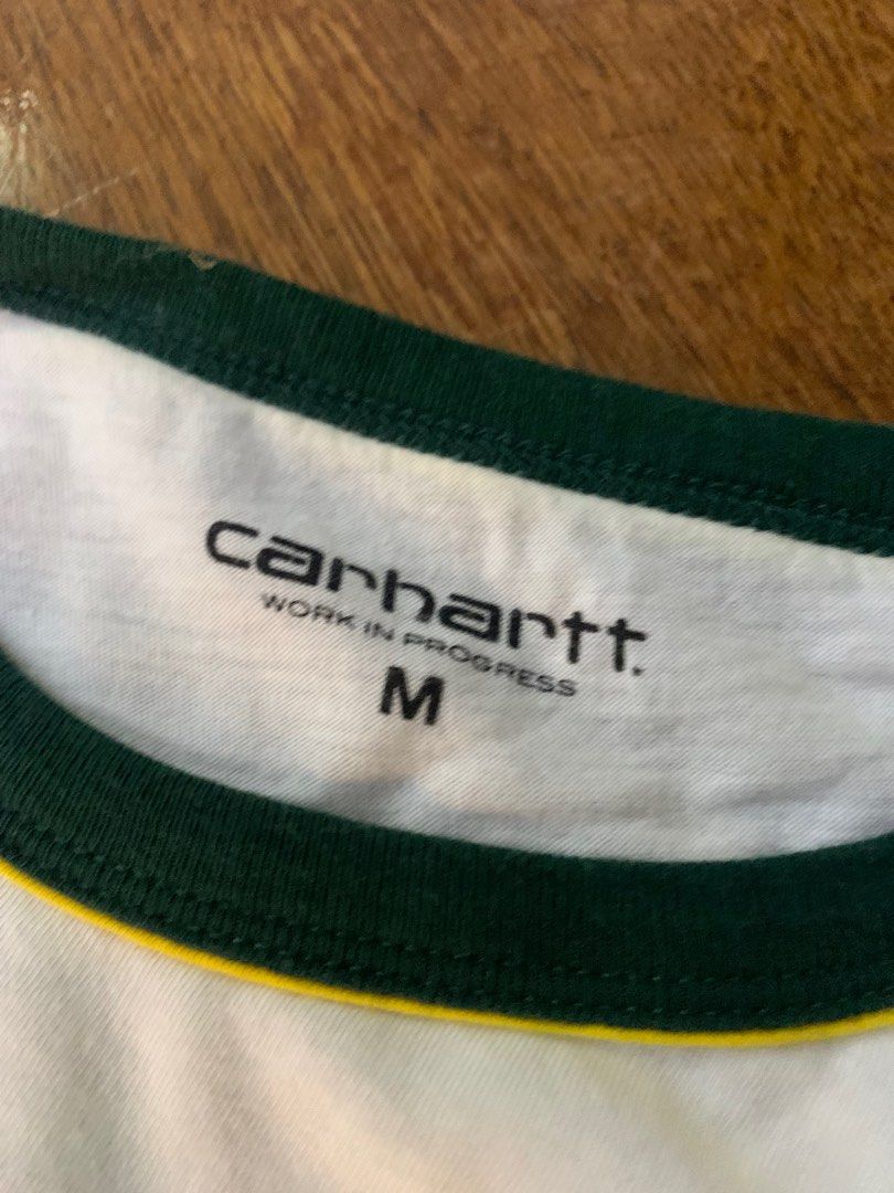 CARHARTT WIP Tshirt (Category: Tshirts & Polo Shirts ) located in Makati City. Submitted by chelsmmm (Listing ID 1196412069, Image 3). Description: RFS - never fit me properly Used once to fit Mens shirt, will fit girls Xs-m depending on what fit you want good quality, lightweight fabric .