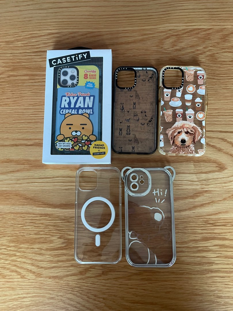 CASETiFY Kakao Friends case for iPhone 12/12 pro, Mobile Phones
