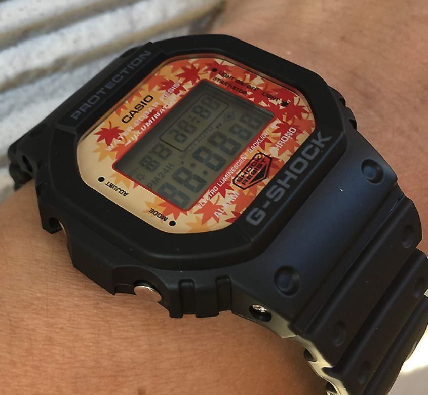 CASIO G SHOCK Kyo Momiji Color DW 5600TAL 1JR BRAND NEW