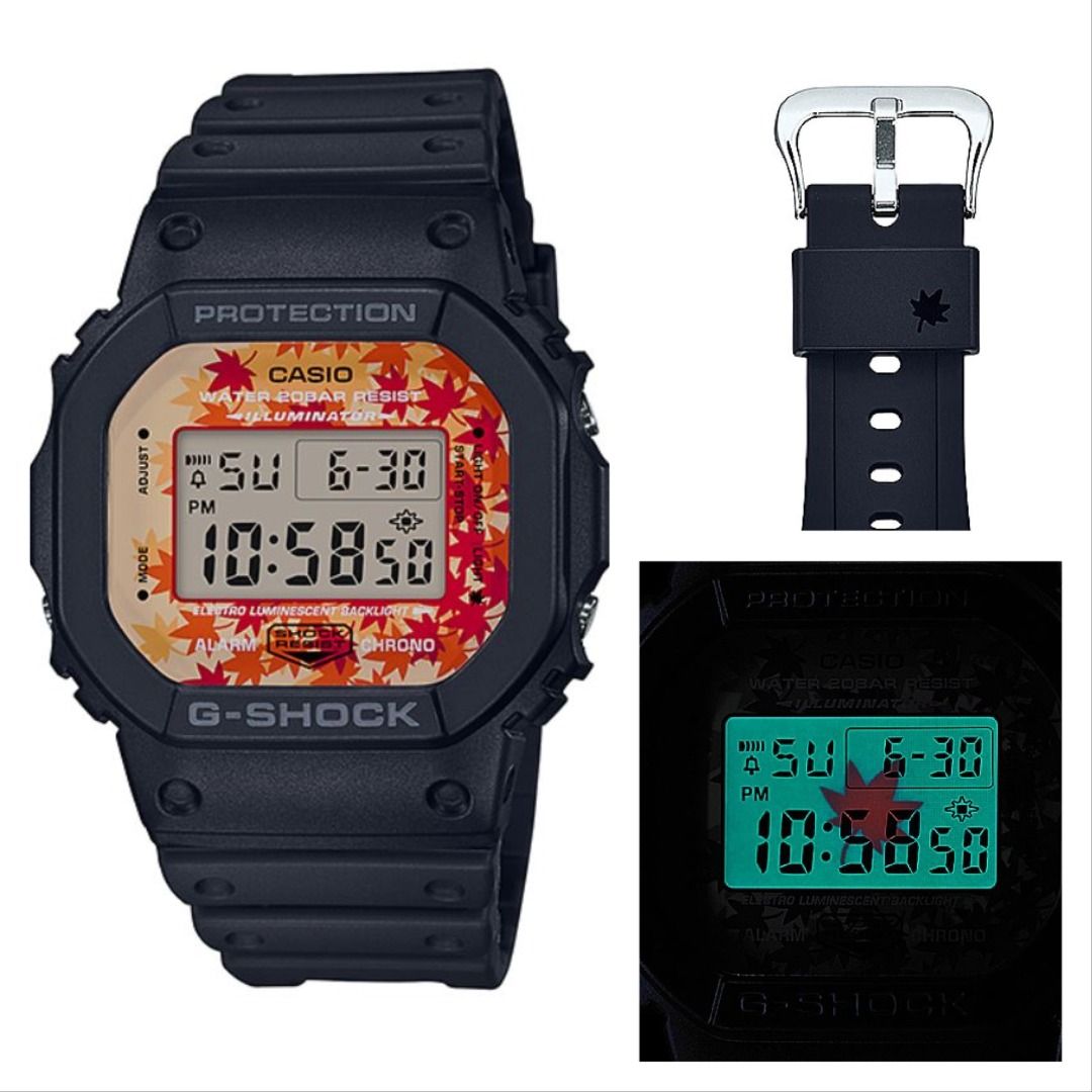 CASIO G SHOCK Kyo Momiji Color DW 5600TAL 1JR BRAND NEW