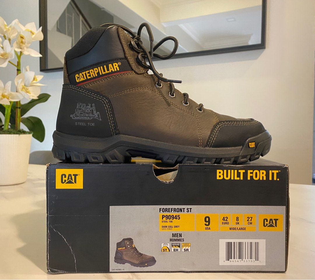 CATERPILLAR Men s Forefront Steel Toe Work Boot