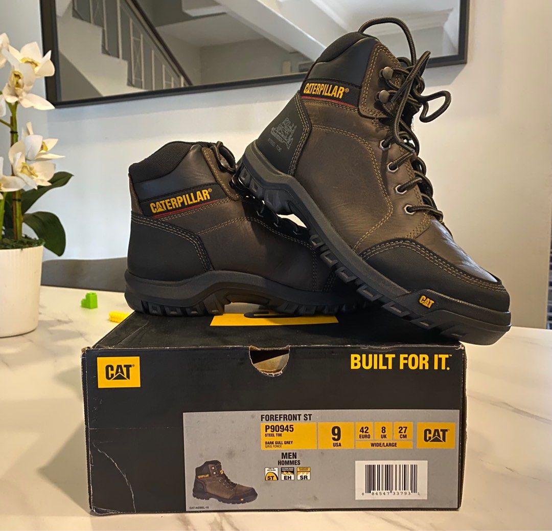 Cat forefront st men's work clearance boots