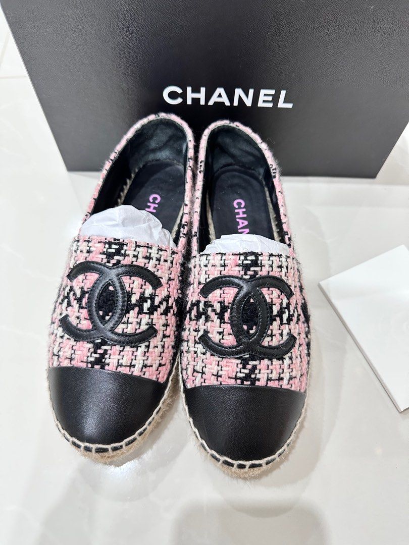 Chanel best sale slippers clear