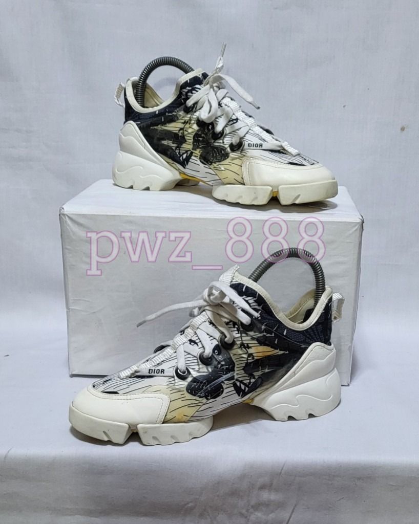 CHRISTIAN DIOR D Connect Sneakers Size 37