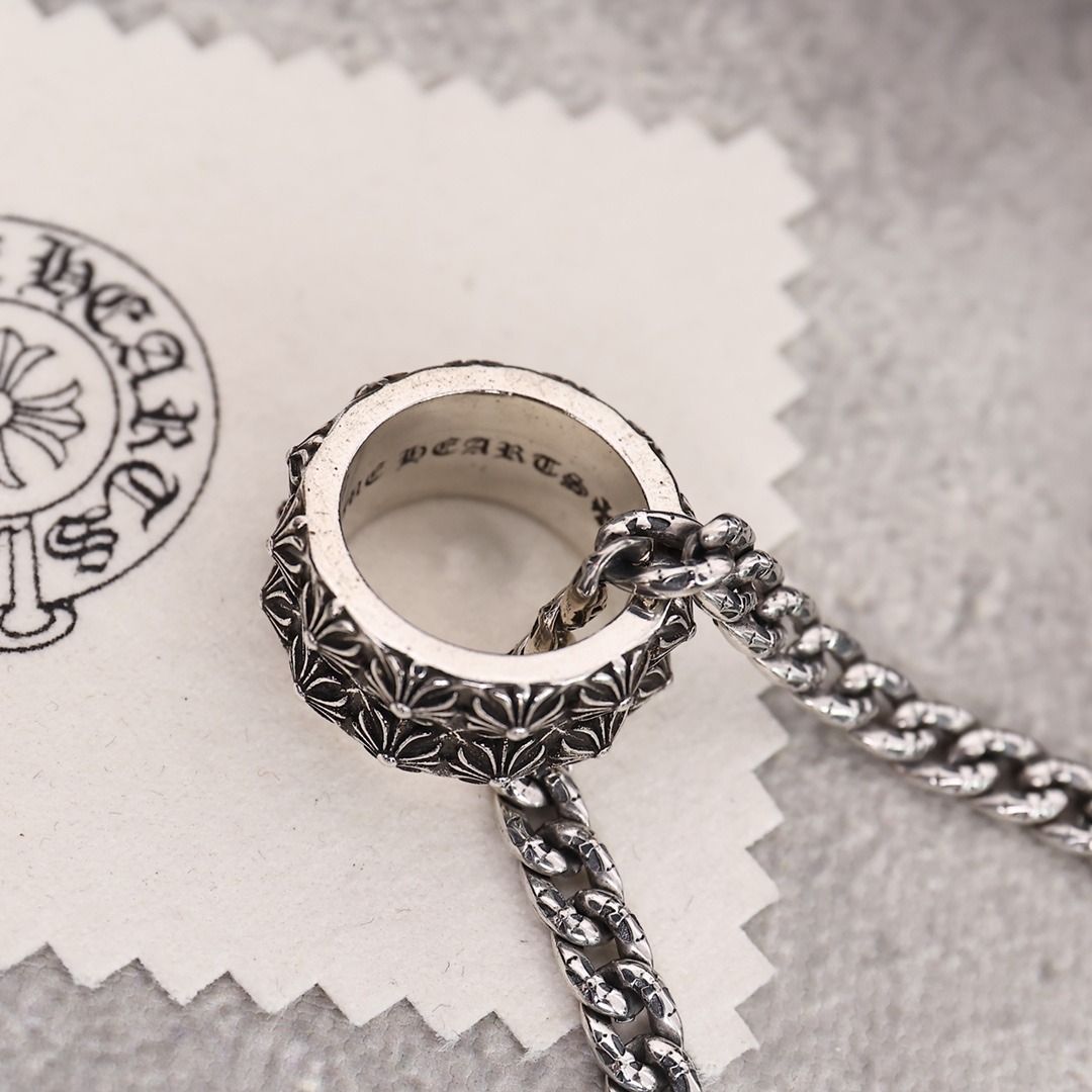 Chrome Hearts Ring necklace