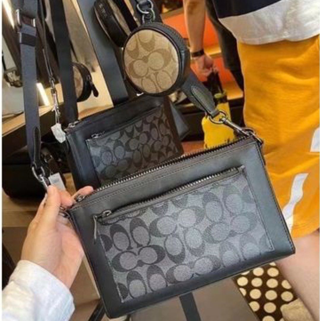 Coach Mens Cross body, Men's Fashion, Bags, Sling Bags on Carousell