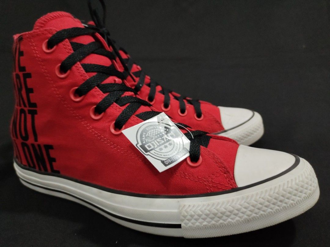 Converse we are not alone best sale red