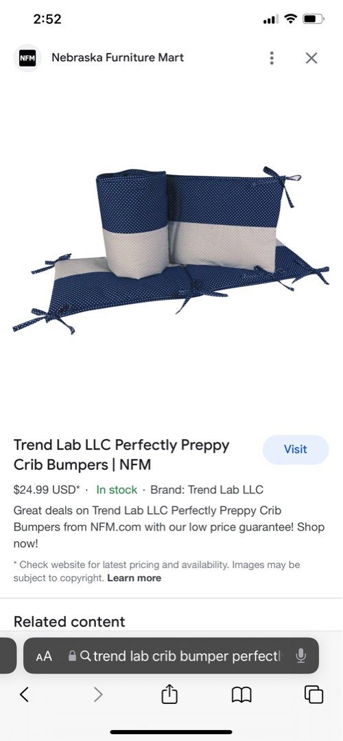 Trend lab perfectly preppy hotsell
