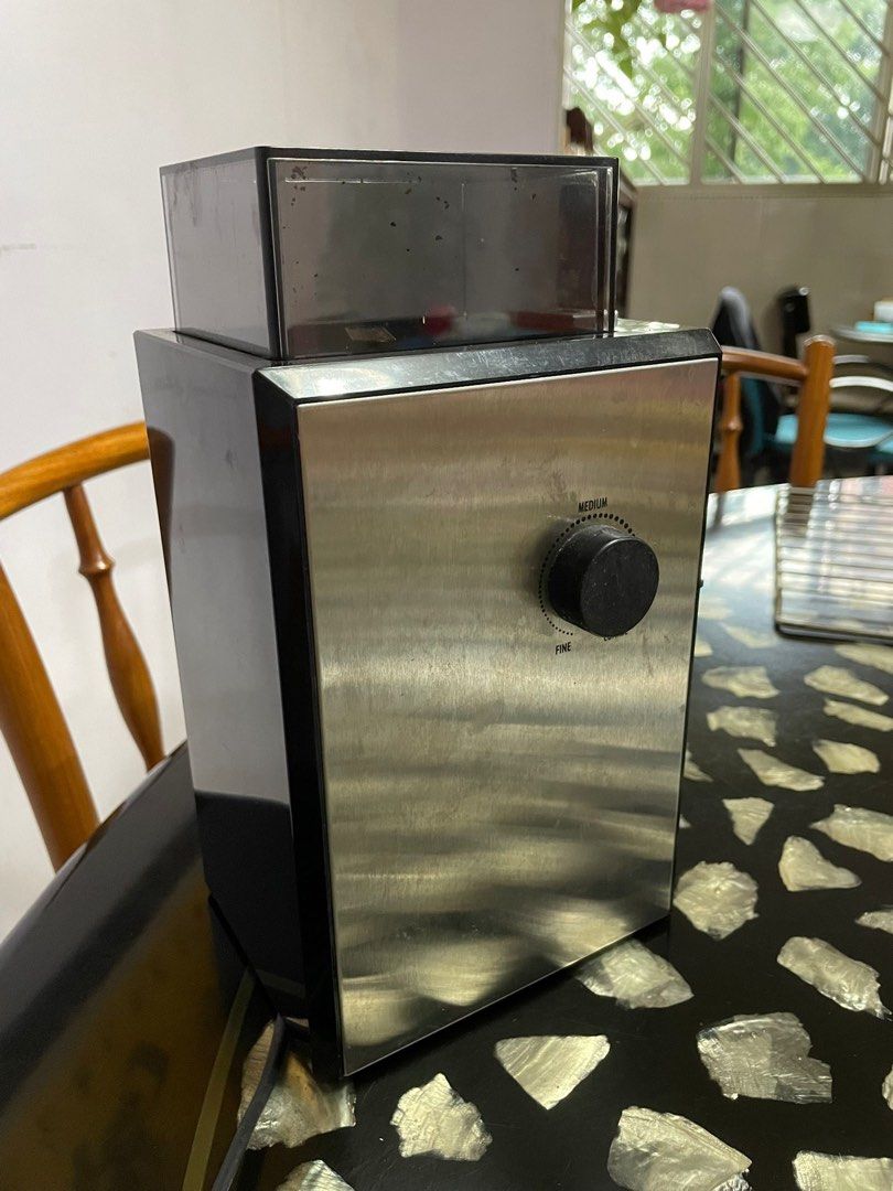 De'Longhi KG89 Burr Coffee Grinder (Black), TV & Home Appliances