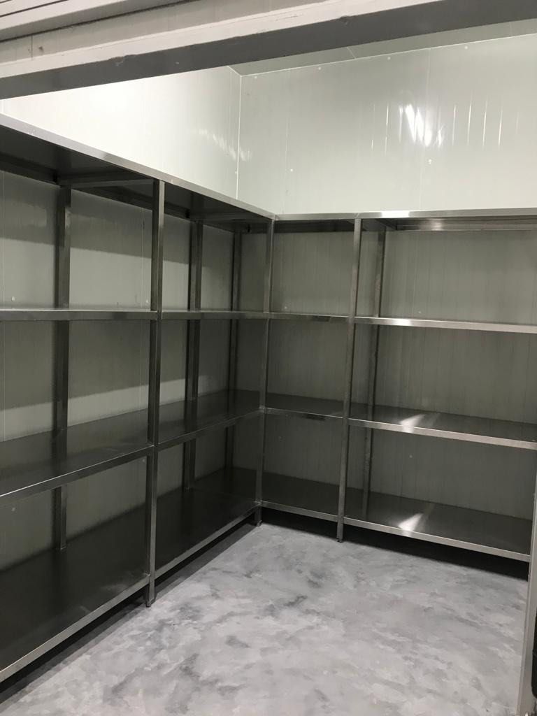 Design, build and supply cold room, cold room rack, stainless steel