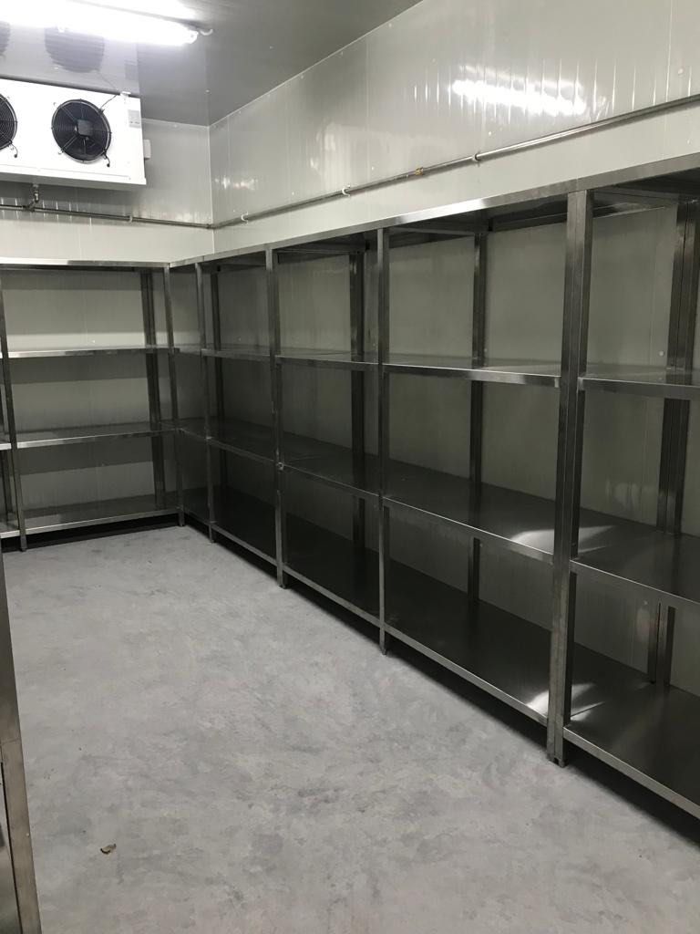 Design, build and supply cold room, cold room rack, stainless steel