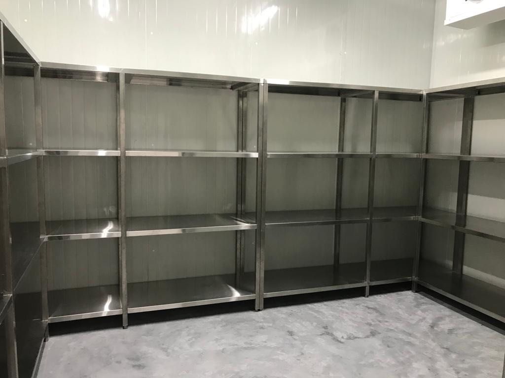 Design, build and supply cold room, cold room rack, stainless steel