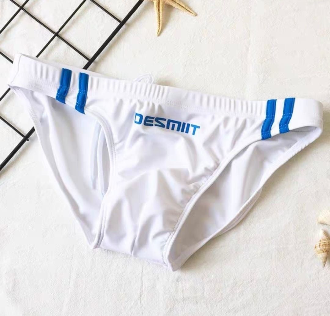 Desmiit Low Waist Men Swim Trunk S312 Men s Fashion Bottoms New Underwear on Carousell