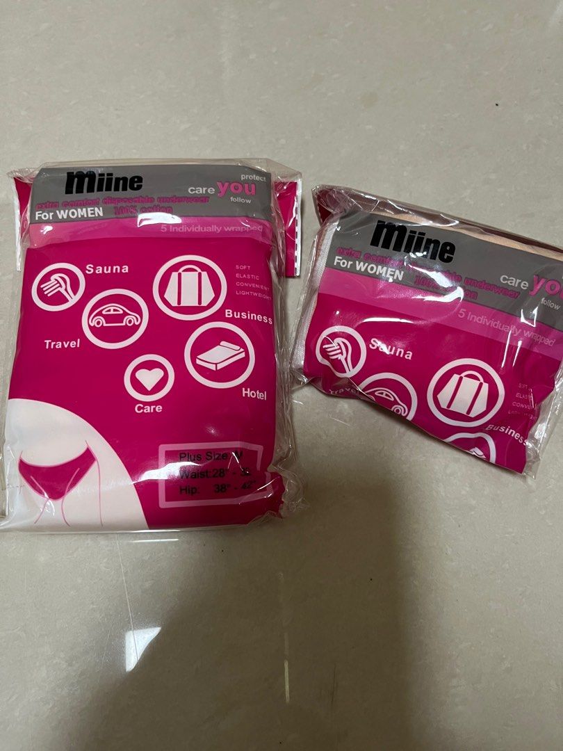 Disposable Underwear, Women's Fashion, New Undergarments & Loungewear