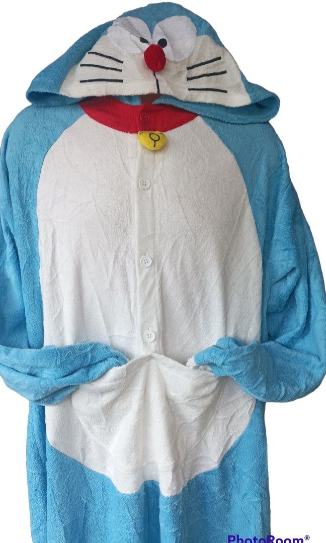 DORAEMON MASCOT COSTUME PRELOVED, Men's Fashion, Coats, Jackets and