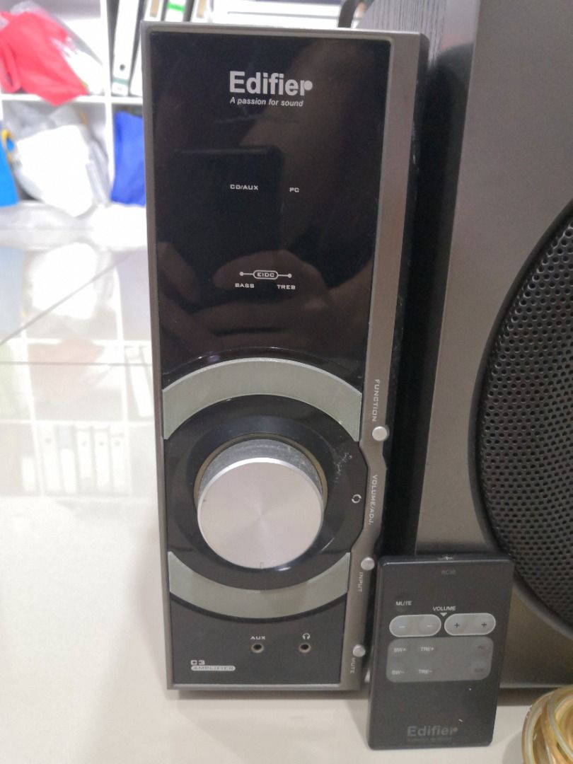 Edifier C3 Speaker 2.1 with external amplifier, Audio, Soundbars ...