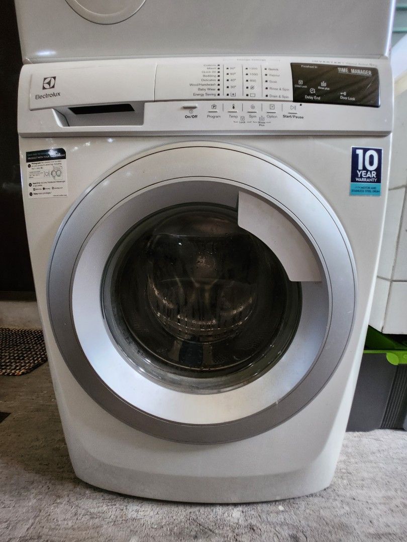 Electrolux Washing Machine and Dryer Front Loading, TV & Home