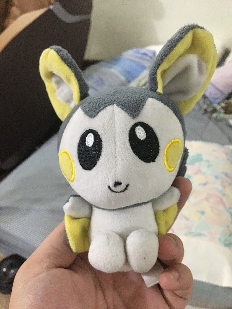 Emolga stuffed toy plush plushie (Category: Plushies & Soft Toys) located in Paranaque City. Submitted by jovi.tesoro (Listing ID 1196551714, Image 1). Description: Only used for a few photoshoots. Took care of this like my own child... or like my own Pokemon, if you will :) Initially bought this for ₱249 at The Gift Factory, but it has a (fake, i guess) Pokemon Center tag or label. Condition: good. Always made sure to wash this when it gets a bi