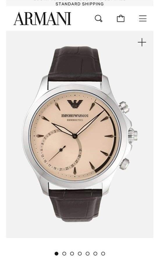 Emporio Armani Hybrid Watch, Men's Fashion, Watches & Accessories, Watches  on Carousell