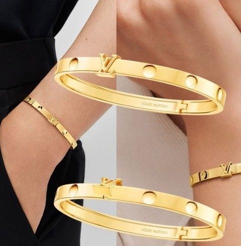 Empreinte Bangle, Yellow Gold (Pre-order), Luxury, Accessories on Carousell