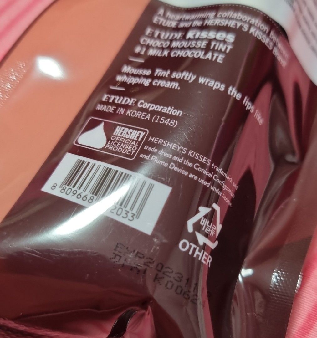 [ETUDE HOUSE] Hershey's Kisses Exclusive Set, Beauty & Personal Care