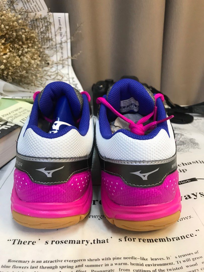 Eu 40 Authentic MIZUNO Badminton shoes wave smash shoes Women s