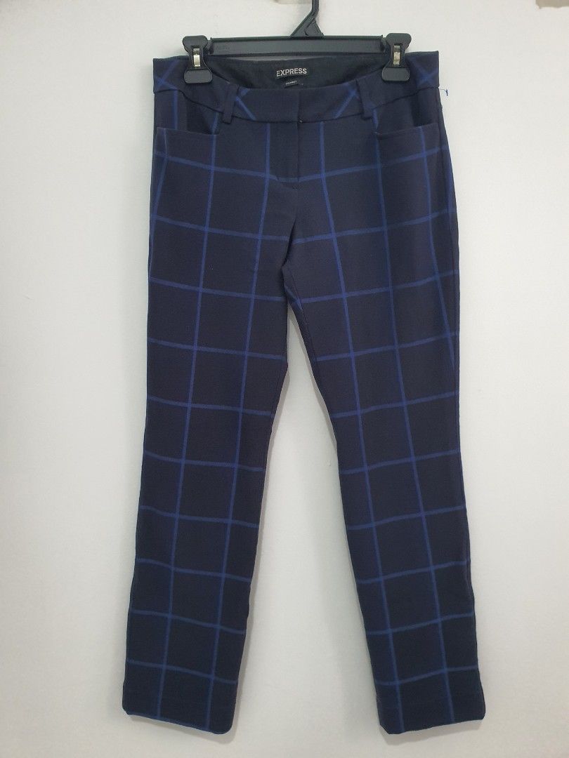 Express checkered pants store